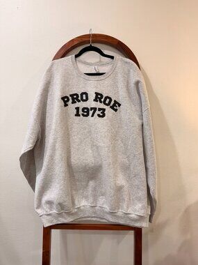 Mind Your Own Uterus Pro Roe Crew Neck Sweatshirt - Size 3X